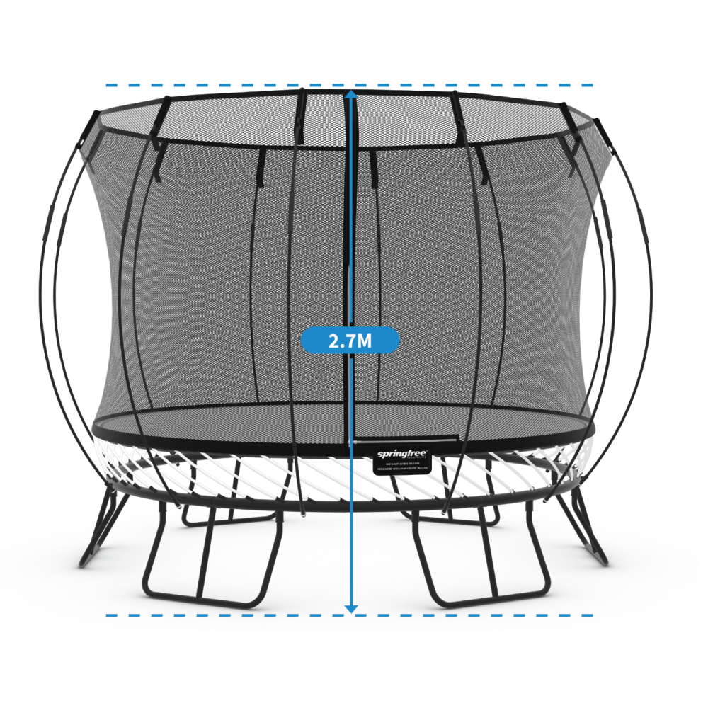 Medium round 2025 springfree trampoline